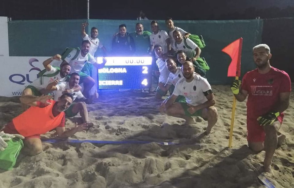 Beach soccer, Icierre Lamezia batte 4-2 il Bologna