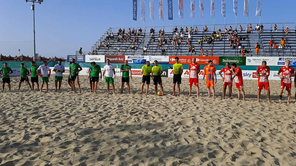 Beach soccer, l'Icierre Lamezia battuta da Città di Milano 7-3