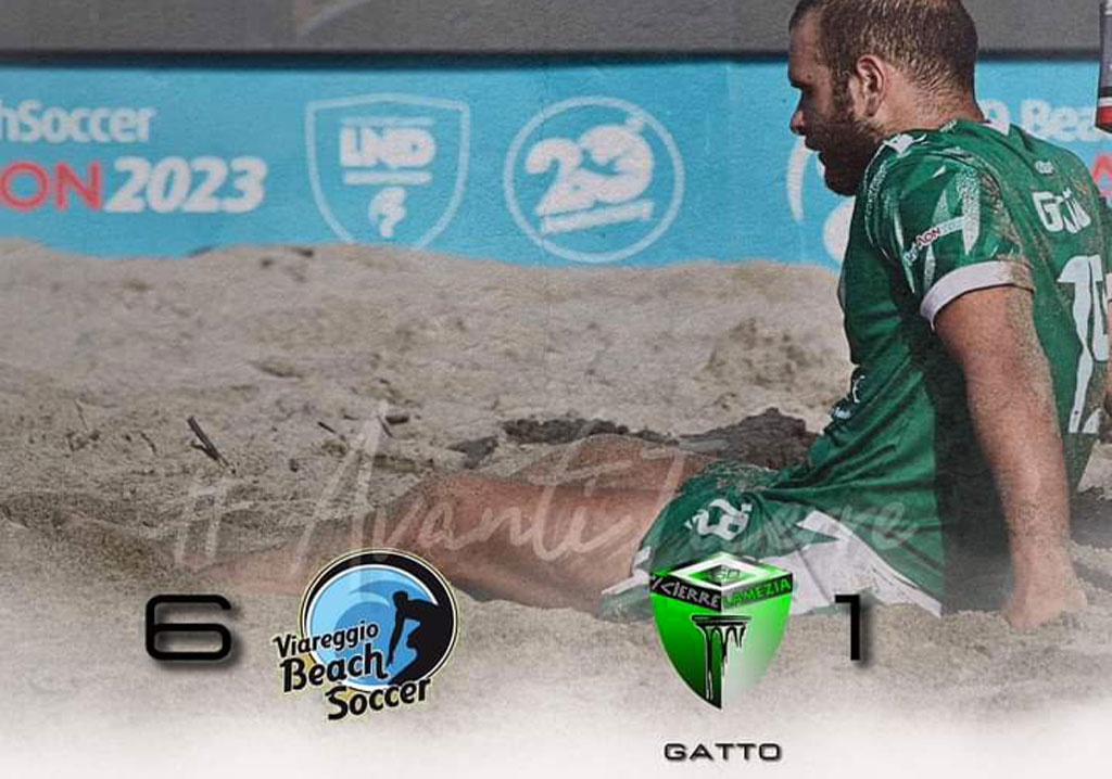 Serie A beach soccer: l'Icierre Lamezia chiude all'ultimo posto e retrocede in poule promozione
