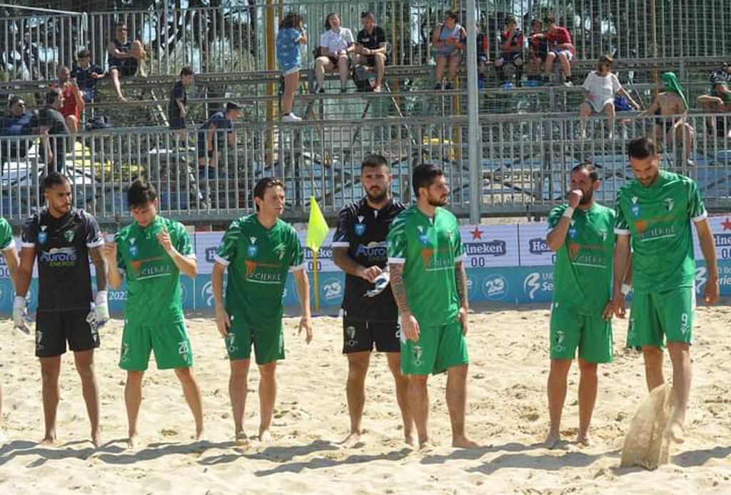 Poule scudetto, esordio amaro per Icierre Lamezia Beach soccer: battuti da Sambenedettese e Catania