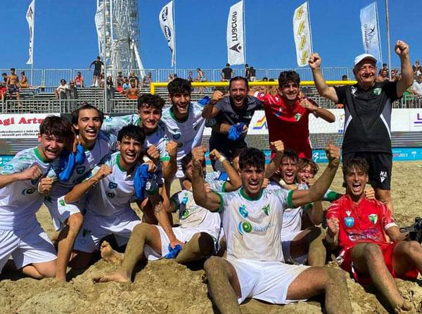 Beach soccer, Under 20 Icierre Lamezia batte Pisa e vola in finale scudetto