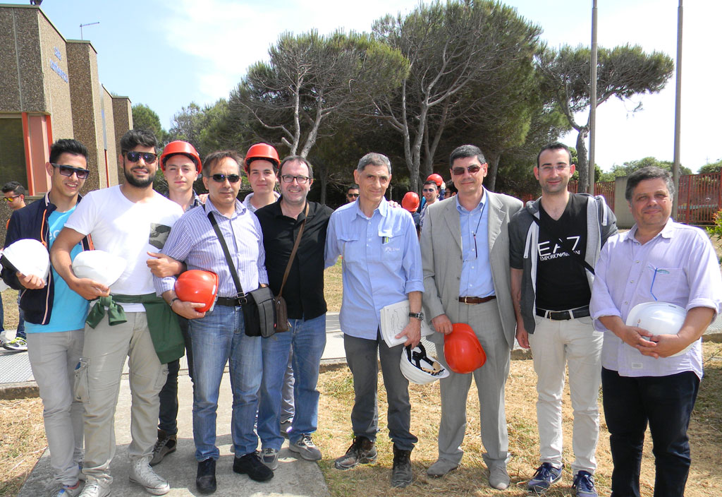 Gli allievi dell'IIS di Lamezia in visita alla centrale Enel di Brindisi
