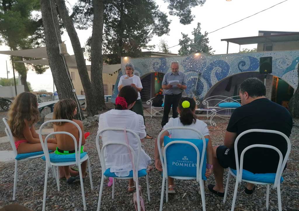 “Libri in spiaggia e favole di mare”: progetto sul litorale di Caminia
