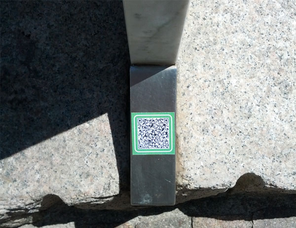 Partita sperimentazione QR code sul Museo all’aperto Bilotti