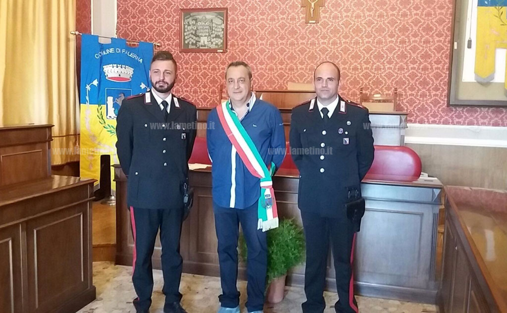 Salvarono donna a Falerna, encomio a due carabinieri