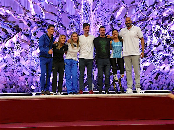 Fede e sport, Giusy Versace balla davanti al Papa