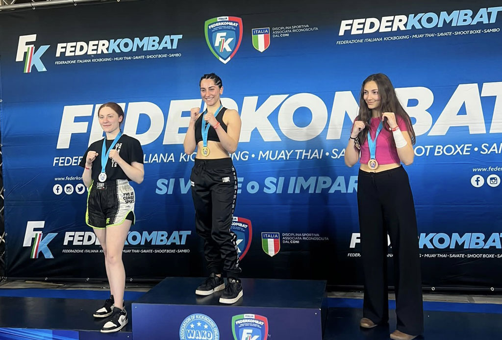 Kickboxing, Julia Caparello vince la "Coppa del presidente"