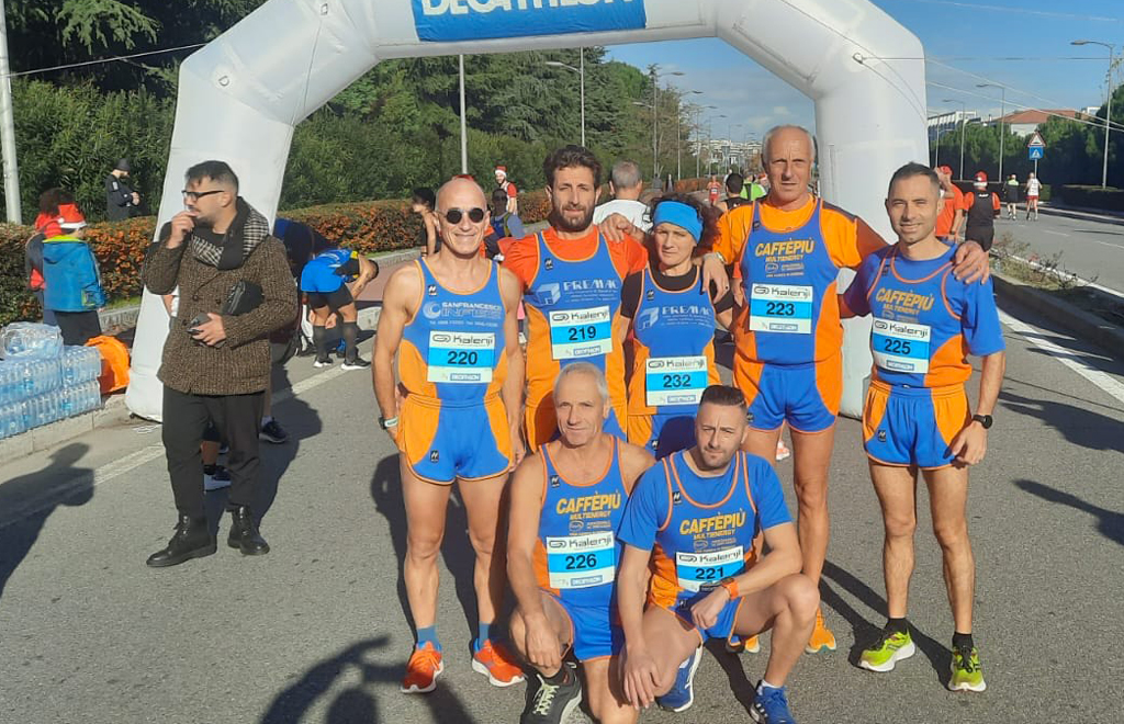 Prima edizione Santa Claus Run a Rende: buoni piazzamenti per Libertas Lamezia