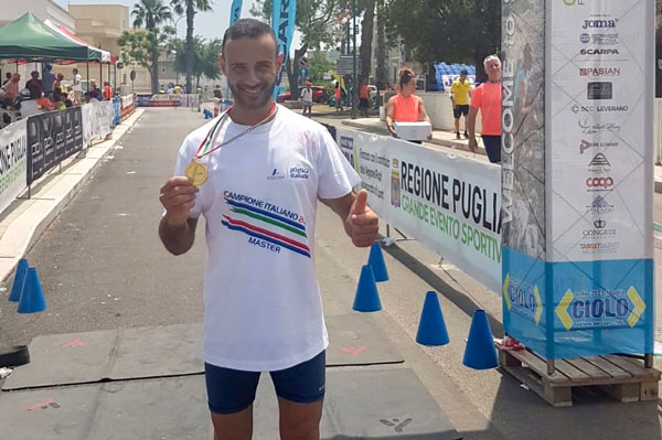 Lamezia, Antonio Maggisano campione italiano master 35 di corsa in montagna