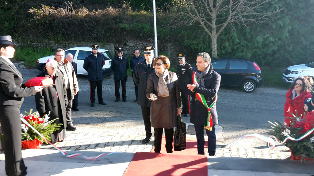 Prefetto Latella a inaugurazione centro aggregazione: "Soveria Mannelli unico comune che ha realizzato progetto"