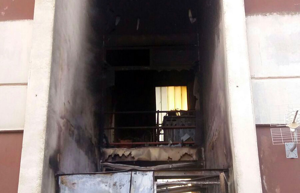 Lamezia, incendio in palazzine Aterp a San Pietro Lametino