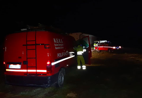 Scoppia incendio a Soveria Mannelli, interviene Nucleo emergenze Reventino-Savuto