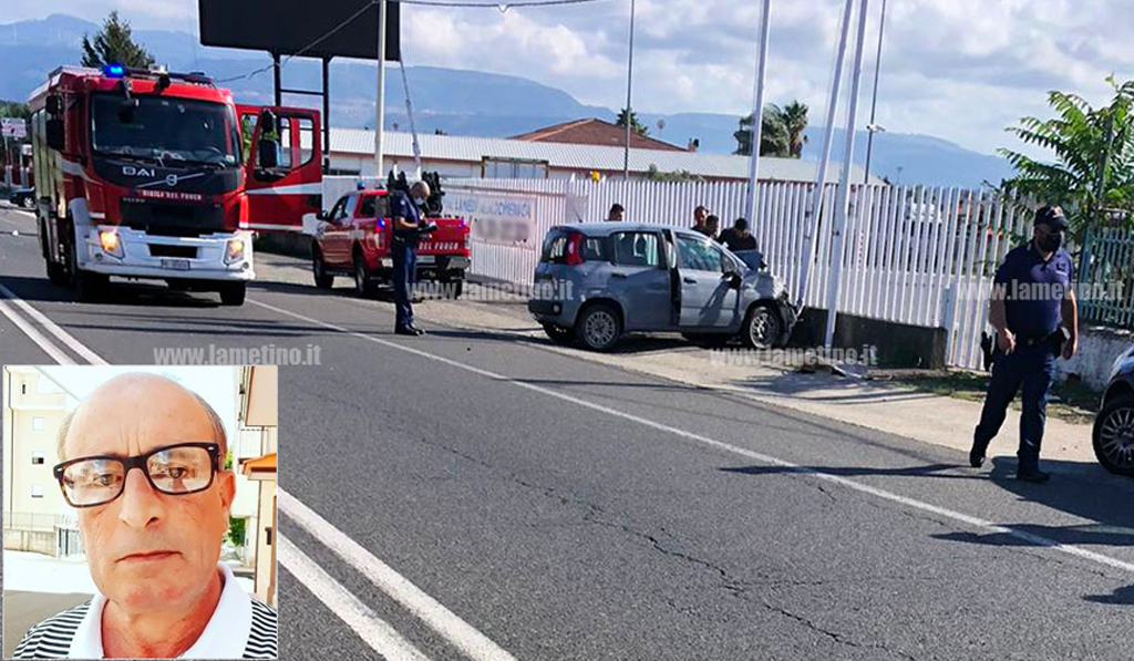 Lamezia, muore 54enne rimasto ferito in incidente su via del Progresso ad agosto