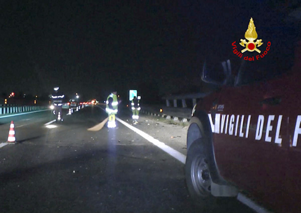 Calabria: Tamponamento a catena su A3, due morti