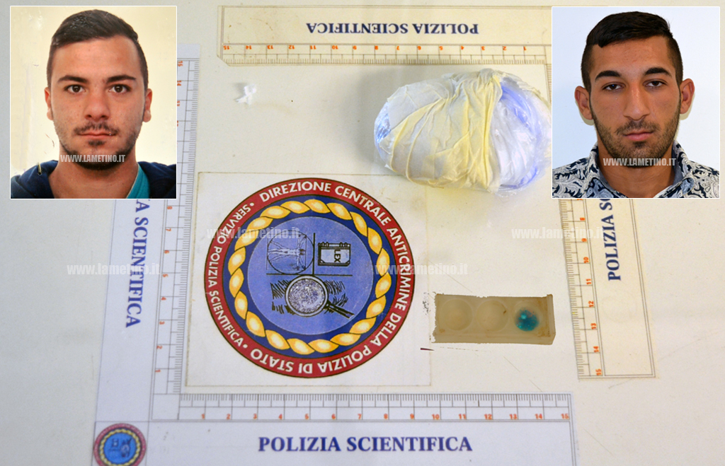 Lamezia: non si fermano ad alt e fanno incidente, arrestati 2 giovani per possesso di cocaina