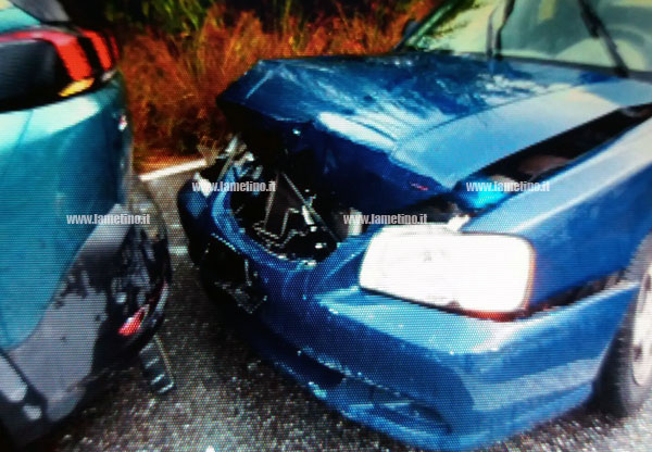 Lamezia: tre incidenti in diverse zone della città, un ferito
