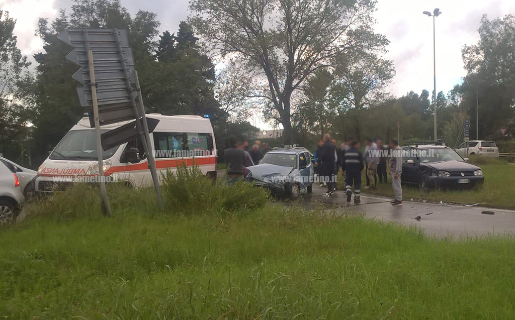 Lamezia: incidente in località Marinella, due feriti