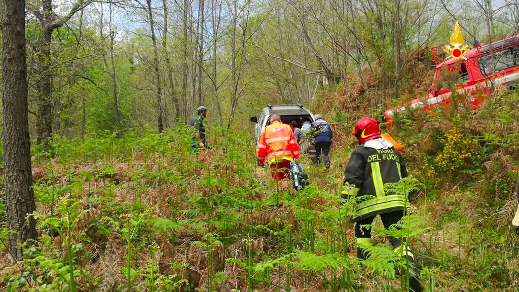 Taglia albero ma viene schiacciato da fusto, soccorso da Vigili del fuoco nel catanzarese