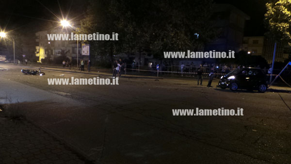 Lamezia: Incidente via dei Bizantini, la dinamica ufficiale