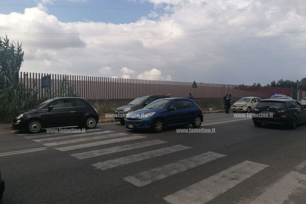 Lamezia, incidente su via delle Terme: disagi alla circolazione