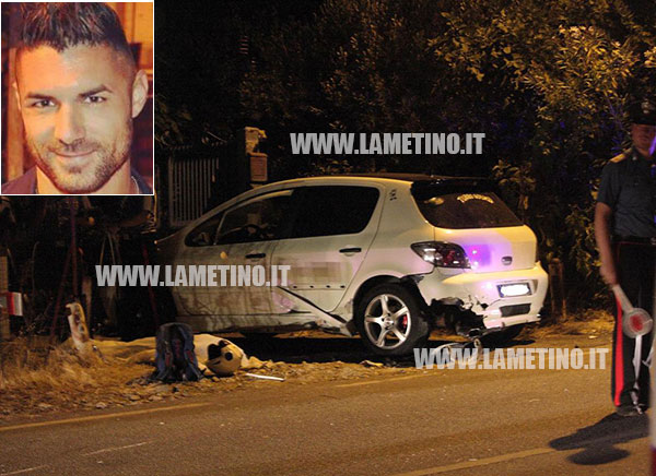 Lamezia: Incidente nei pressi di Sant’Eufemia Vetere, muore giovane
