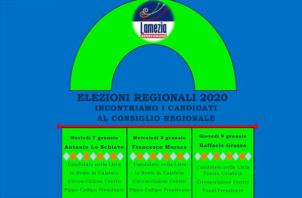 Al via domani incontri Lamezia bene comune con candidati al consiglio regionale
