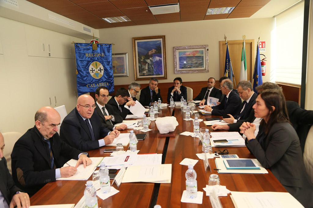 Delegazione Commissione Trasporti, poste e telecomunicazioni della Camera incontra Presidente Oliverio 