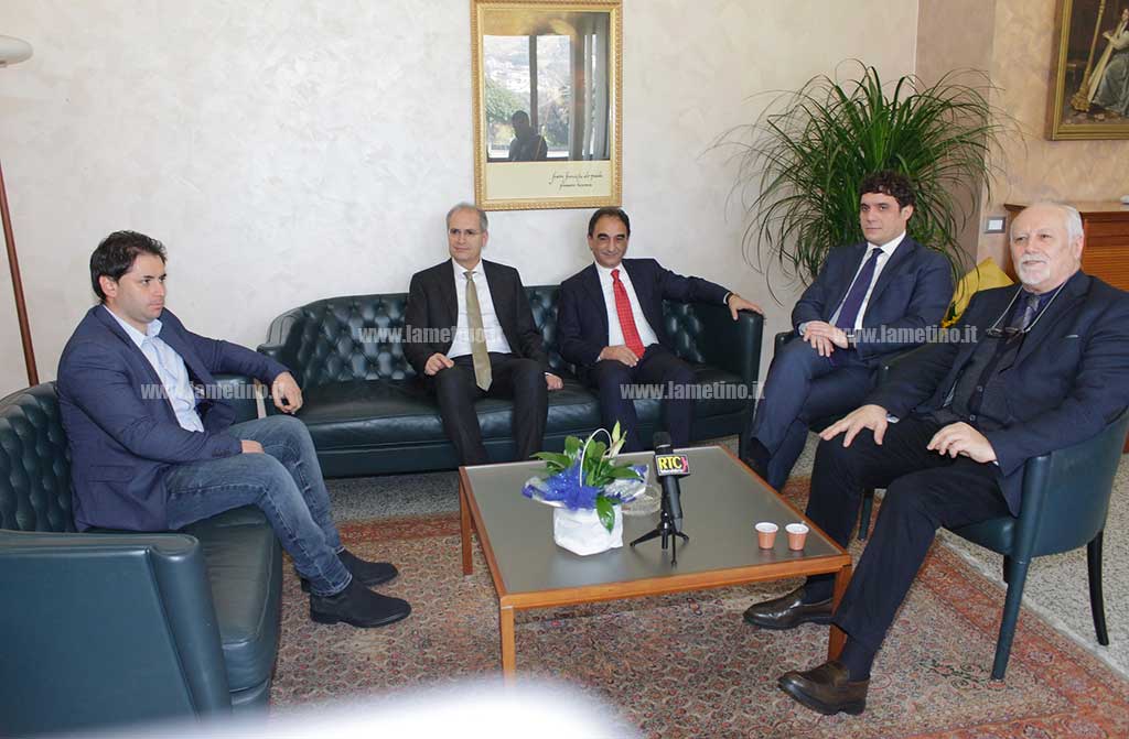 Lamezia, incontro tra i sindaci Mascaro e Abramo: "L'area centrale della Calabria diventi volano per l'intera regione"