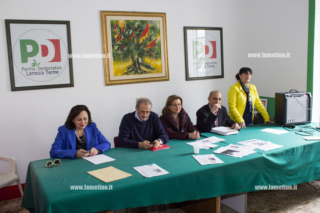Lamezia: primarie, riunione Pd e appello voto di Cavaliere, Cosentino, Reale e Zaffina per Richichi
