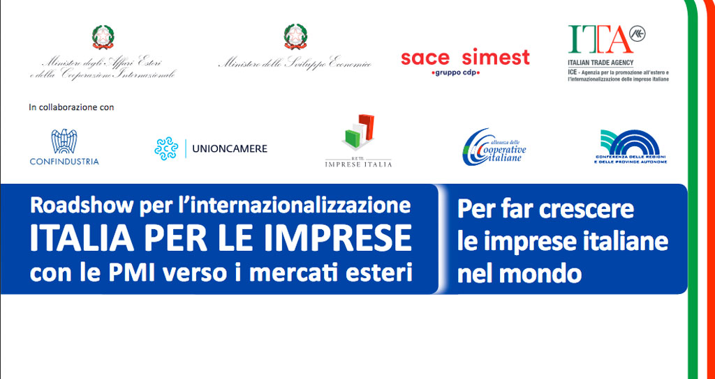 Regione, a Lamezia il 27 marzo incontro “Roadshow per l’internazionalizzazione” 