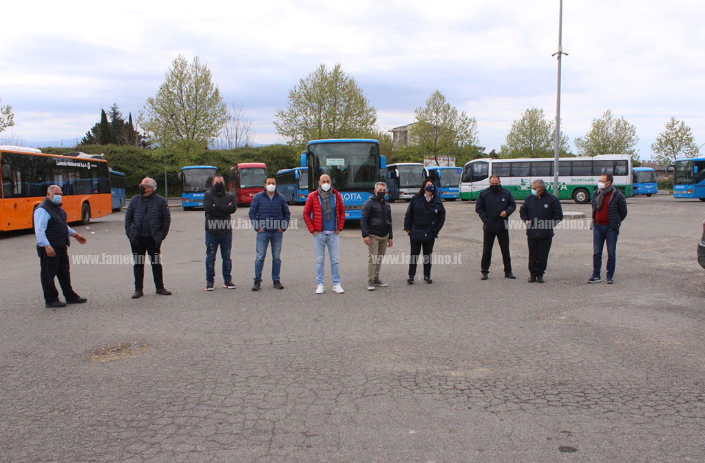 Lamezia, incontro Faisa Cisal nel piazzale degli autobus: avviate iniziative in difesa lavoratori del settore