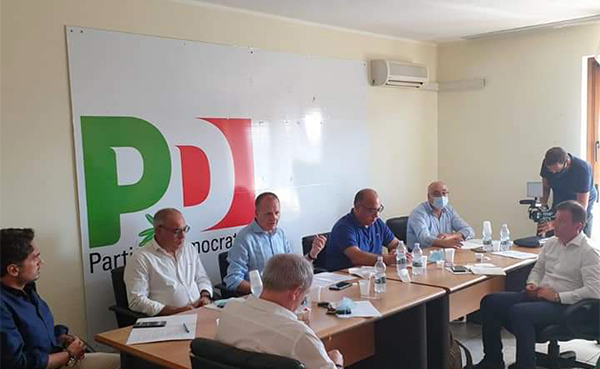 Incontro tra il Gruppo Consiliare Regionale Pd e Sindacati su sanità e fondi Ue 