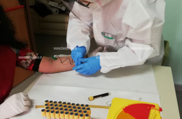 Indagine sierologica nel Lametino, adesione ancora a rilento. Si va avanti fino al 15 luglio