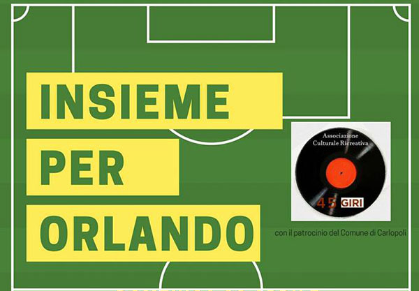 A Castagna il 22 aprile torneo di beneficenza per Orlando Fratto