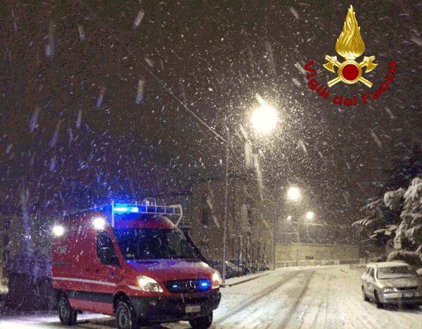 Maltempo, diversi interventi dei Vigili del fuoco nel catanzarese