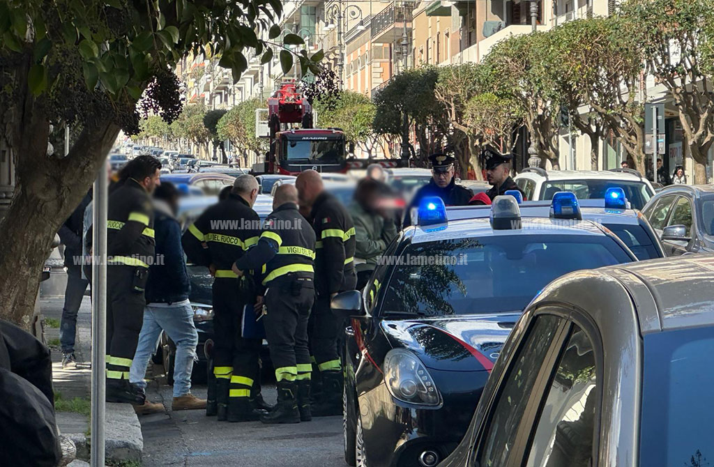 Lamezia, usa violenza contro la compagna: intervento dei carabinieri in corso Nicotera