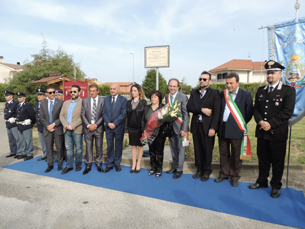 Calabria: Intitolata area verde in ricordo dell’agente Paolo Diano