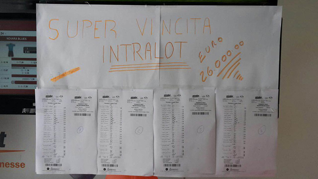 Lamezia: scommettono 2 euro e ne vincono 26mila