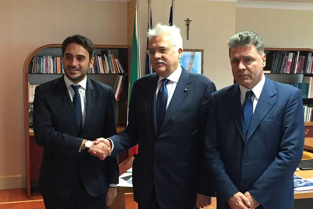 Ambasciatore d'Ungheria ricevuto a palazzo Campanella dal presidente Irto
