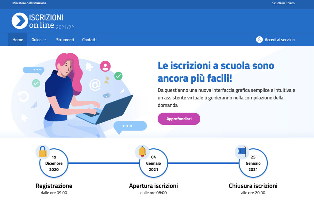Inserire Le Proprie Richieste Da Fare Alla Scuola/cfp Iscrizioni online per il prossimo anno scolastico da oggi fino al 25