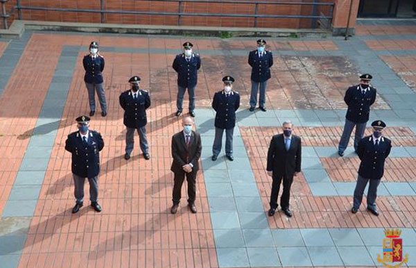 Il benvenuto del Questore ai nuovi otto Vice Ispettori della Polizia destinati a Lamezia e Catanzaro