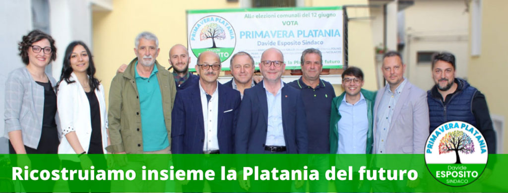 Comunali, Davide Esposito nuovo sindaco di Platania con il 57,14%