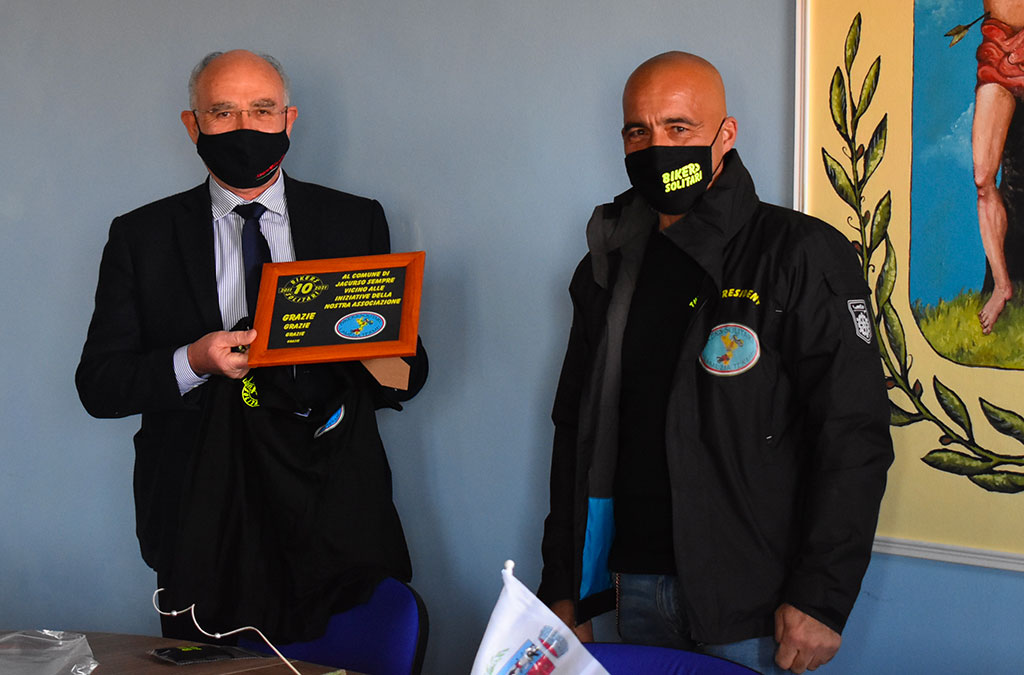 Celebrato a Jacurso decennale della fondazione “Moto Club I Bikers Solitari”
