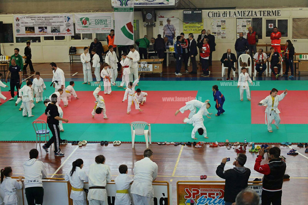 Lamezia, "Primo Brutium Trophy Judo for Children" al Palasparti