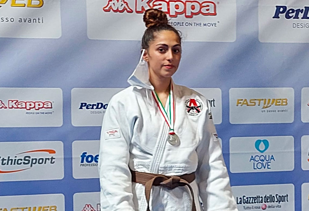 Medaglia d’argento per la lametina Chiara Castiello ai campionati italiani cadette di Judo