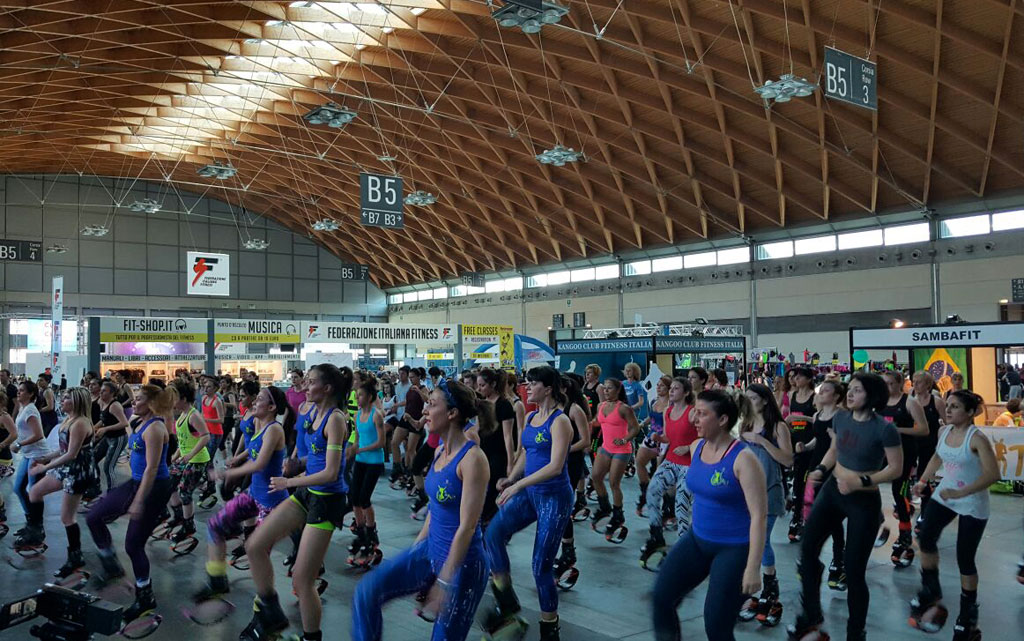 Anche lametini tra i partecipanti al Rimini Wellness con kangoo jumps
