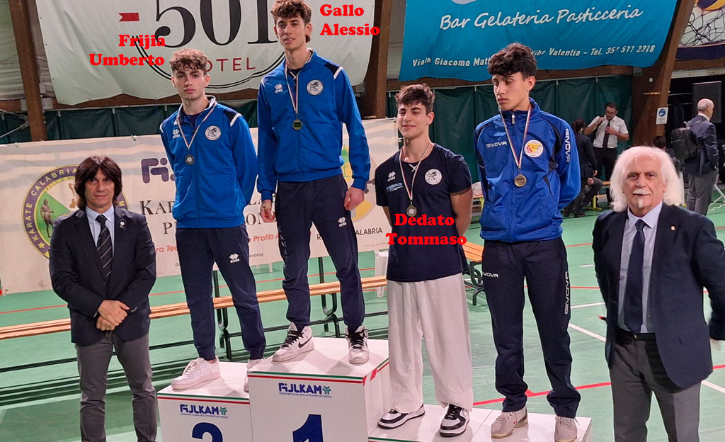 Asd Sport karate Curinga: le medaglie conquistate ai campionati