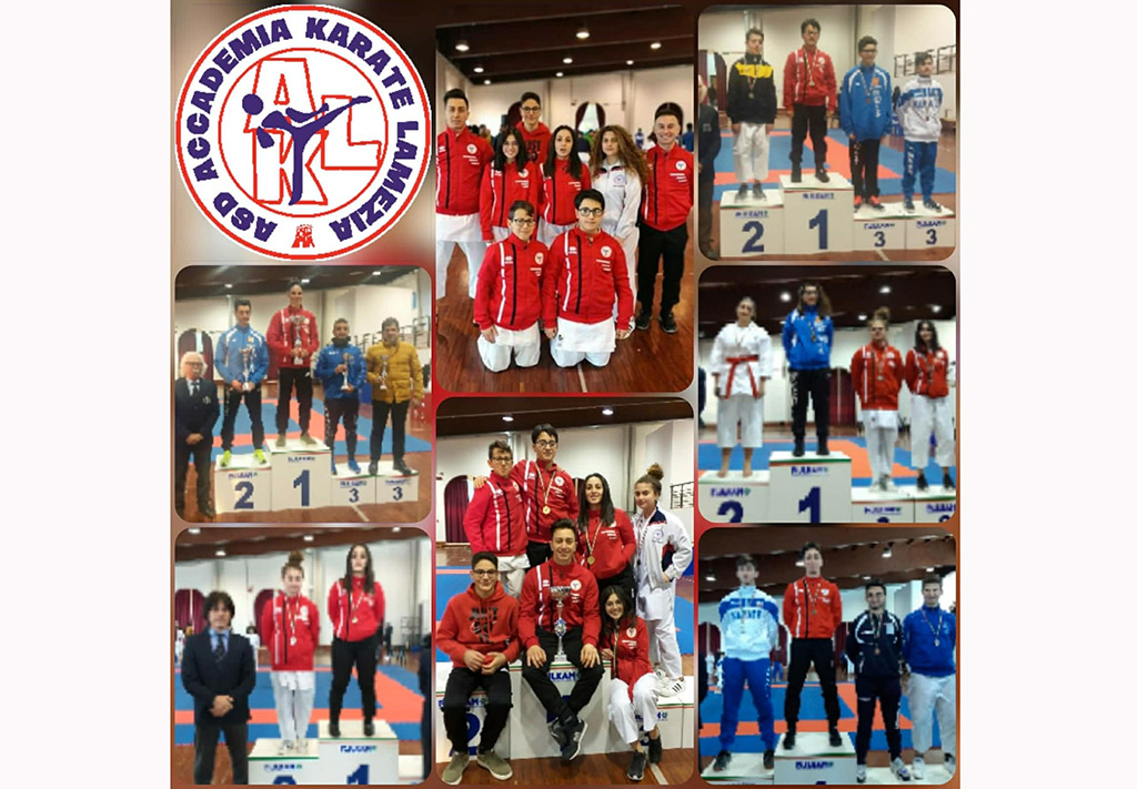 Campionati italiani di karate, i risultati dell'Accademia Lamezia