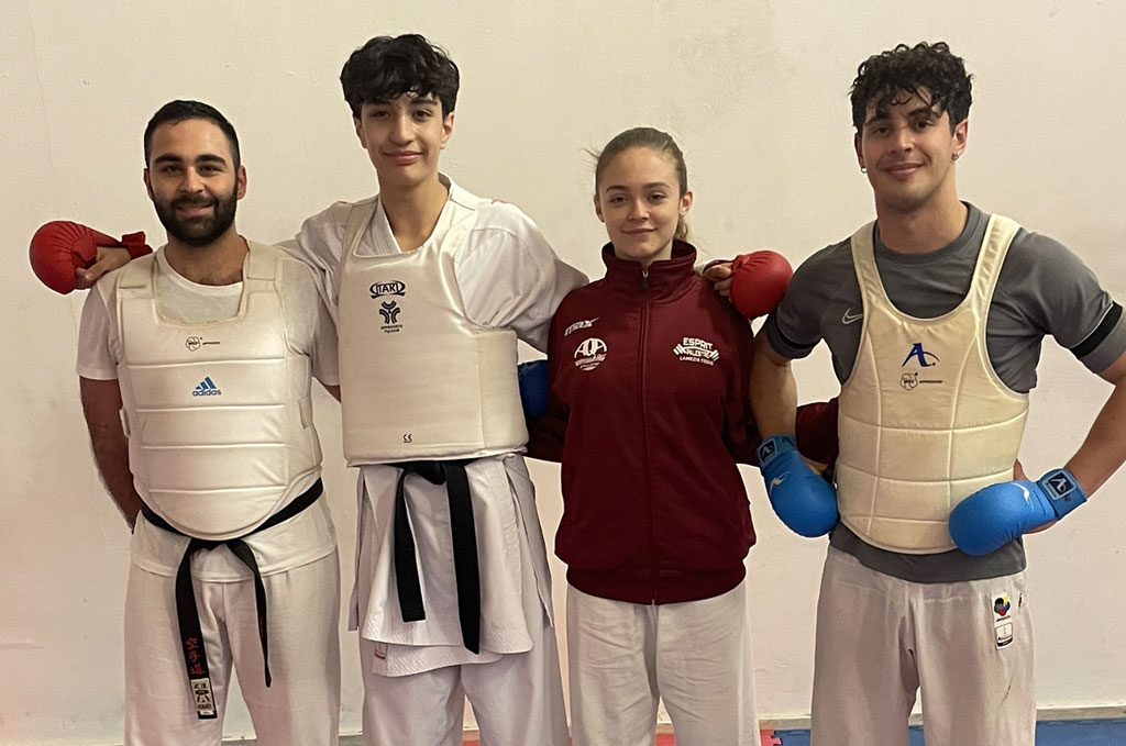 Quattro atleti lametini alla coppa Italia di Karate a Portici