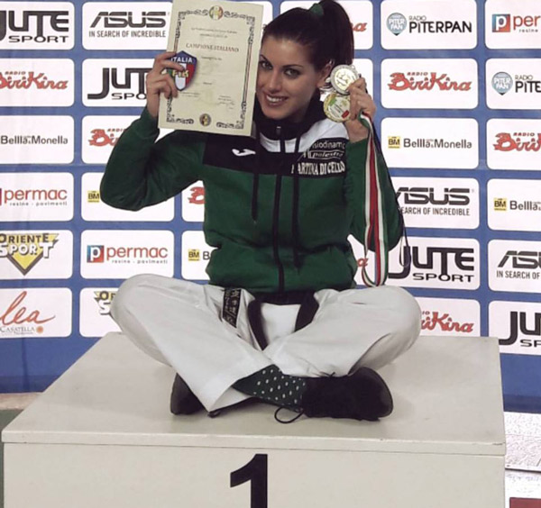 Karate, Martina Di Cello campionessa italiana 2017